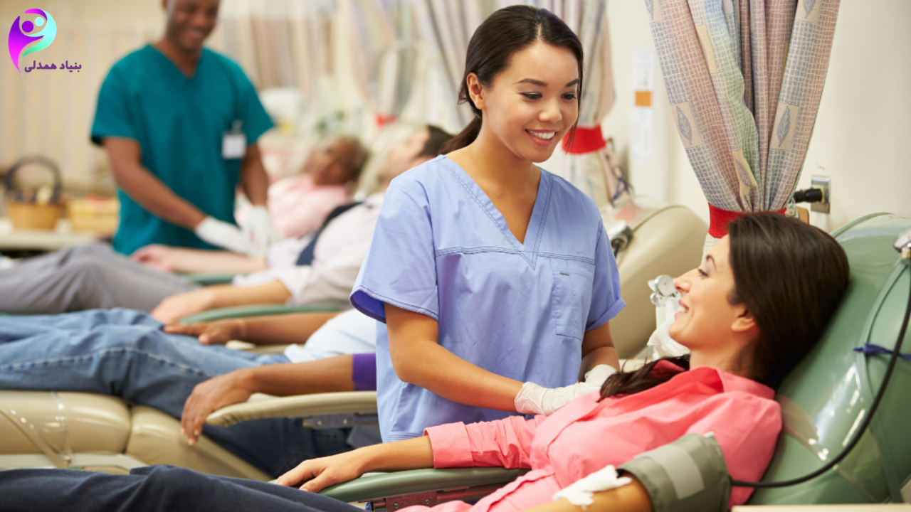 اهدای دارو به بیماران سرطانی