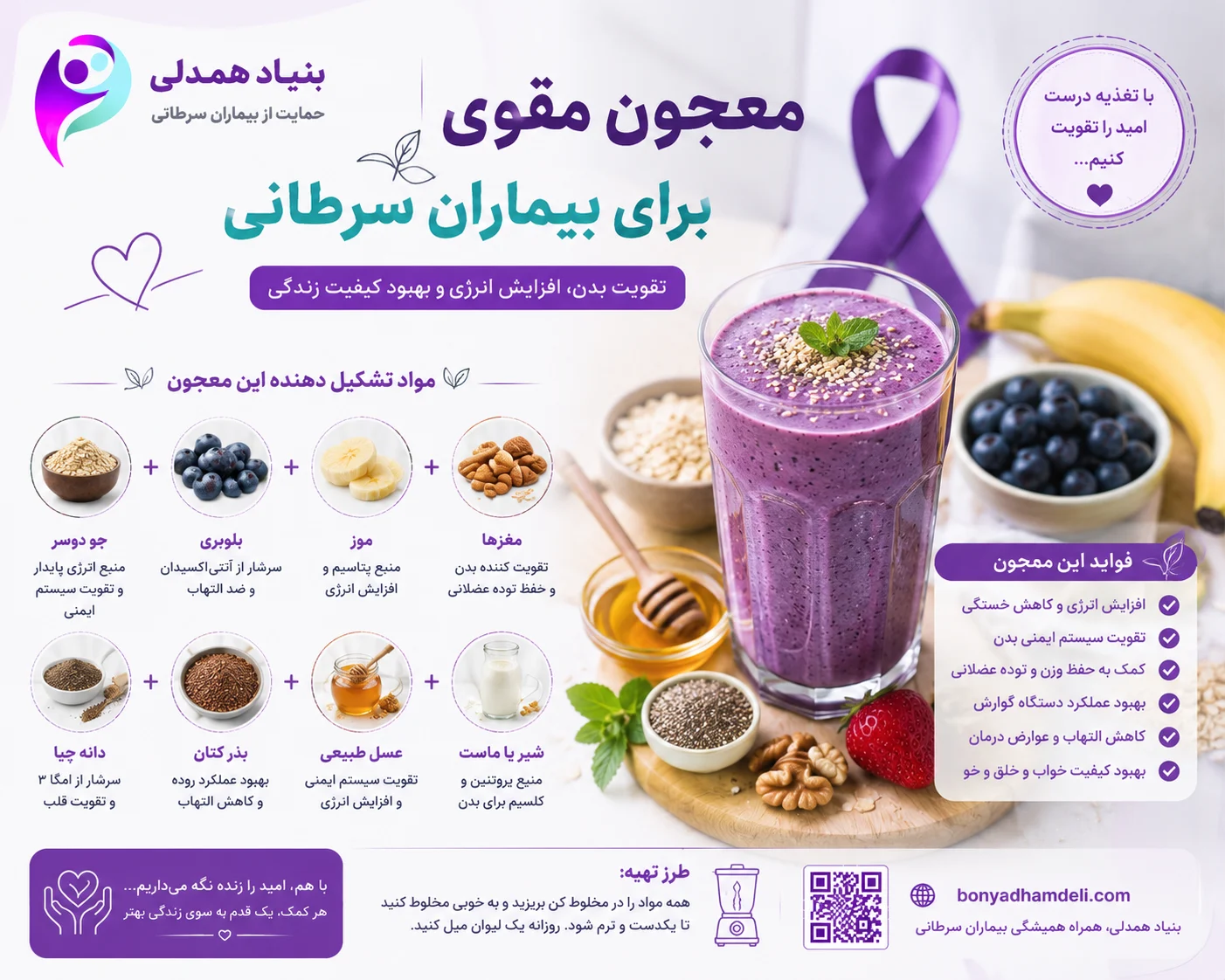 معجون مقوی برای بیماران سرطانی