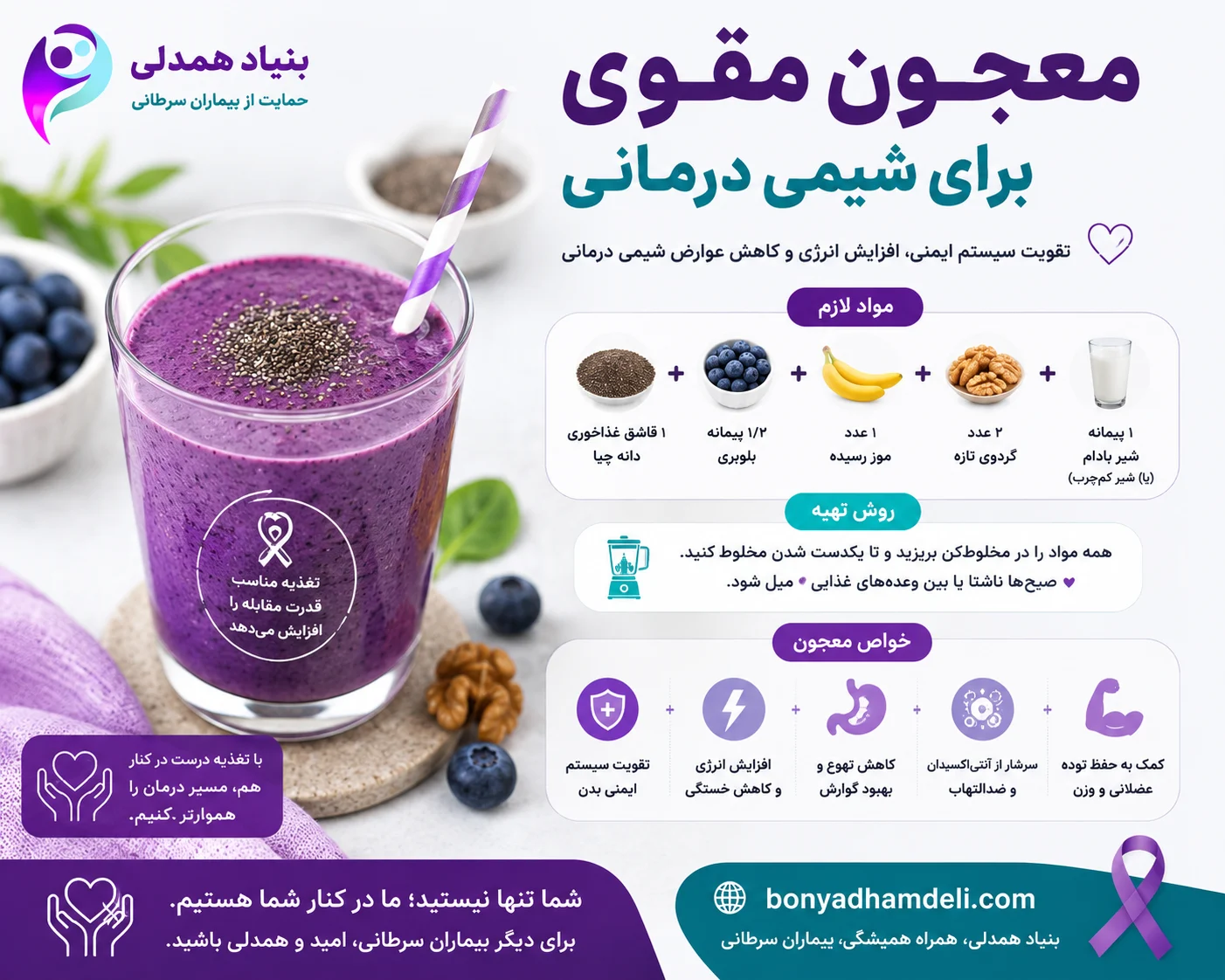 معجون مقوی برای شیمی درمانی
