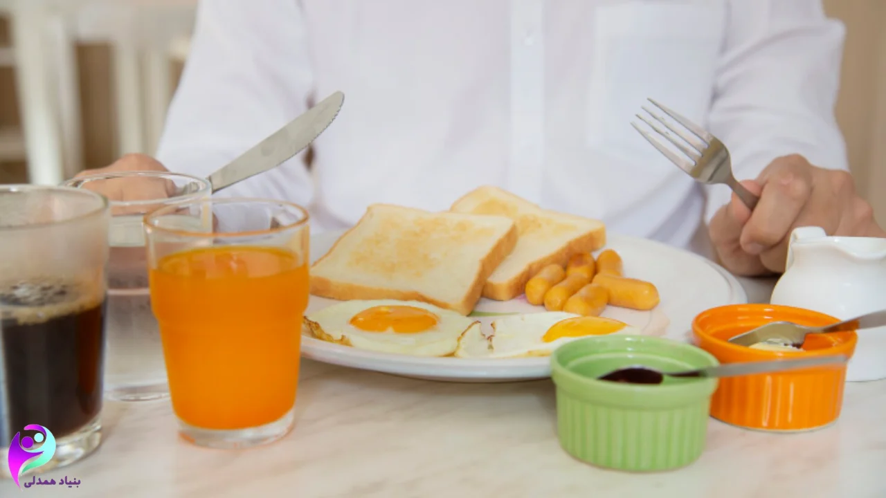 صبحانه برای بیماران سرطانی