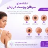 نشانه‌های سرطان پوست در زنان